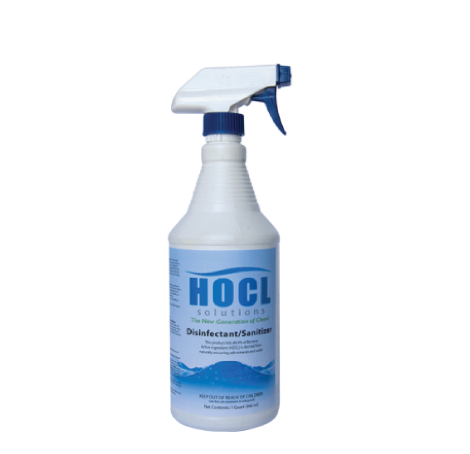 hocl solutions quart spray label