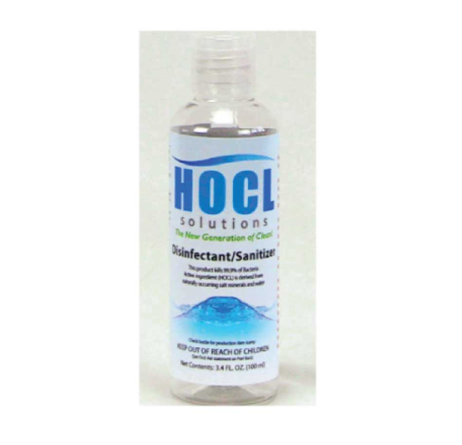 travel supply of cleaner from HOCL Solutions