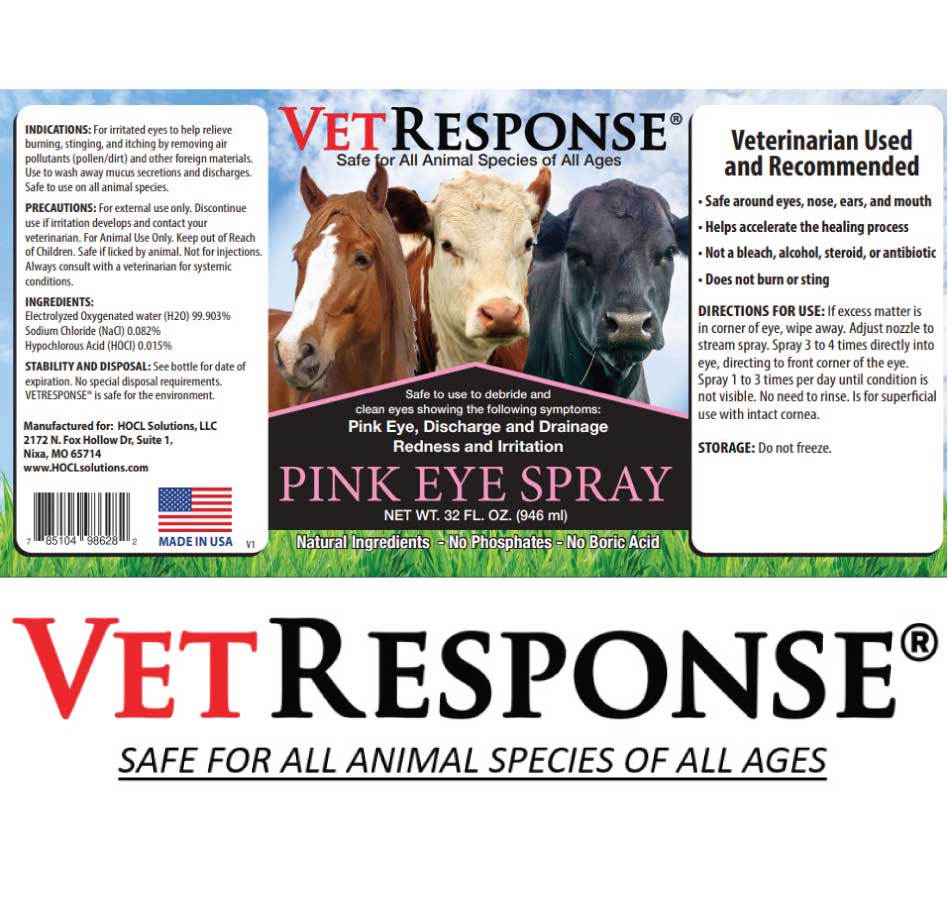 animal pink eye solution from HOCL Solutions